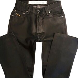 Diesel Industry Denim Division Black Jeans. Straight Fit. Men's Size: W27x28L